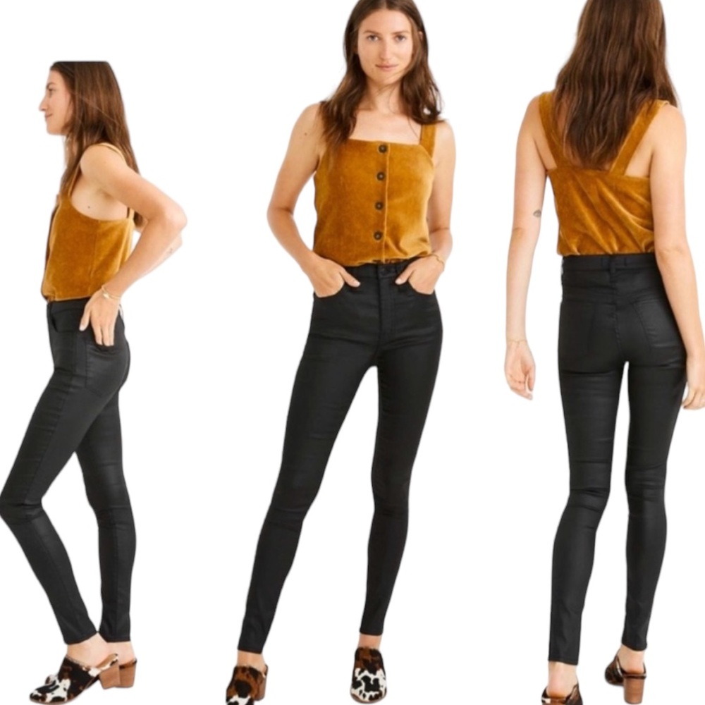 Madewell Skinny Skinny Coated Jeans